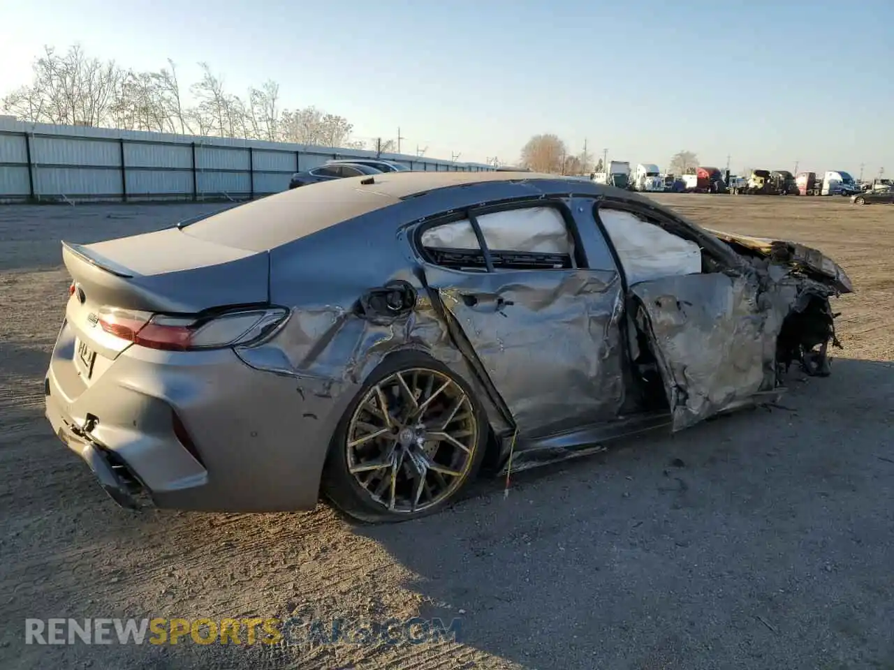 3 Photograph of a damaged car WBSGV0C09PCK82393 BMW M8 2023