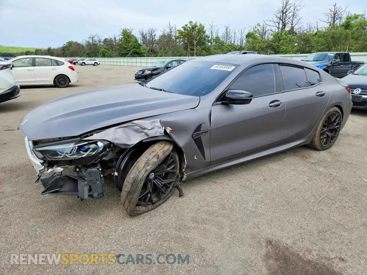 1 Photograph of a damaged car WBSGV0C09PCM63719 BMW M8 2023