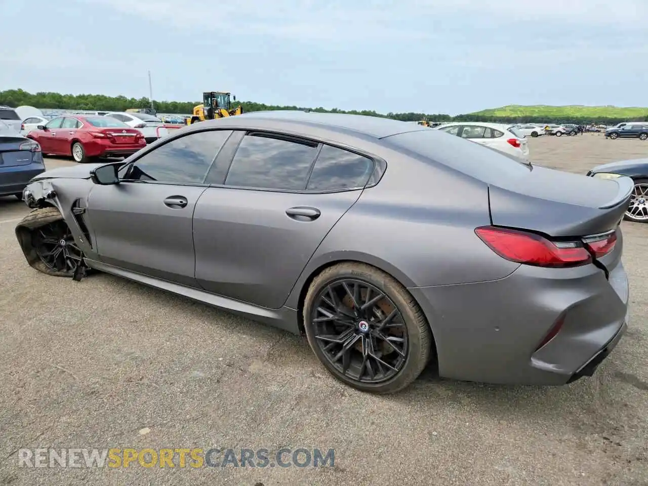 2 Photograph of a damaged car WBSGV0C09PCM63719 BMW M8 2023