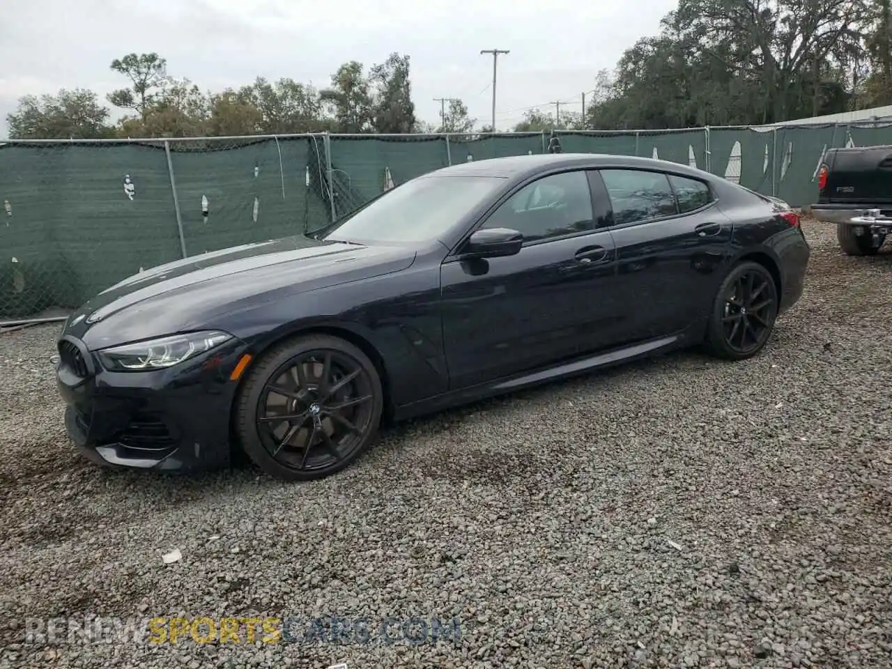 1 Photograph of a damaged car WBAGV8C00RCR84642 BMW M8 2024