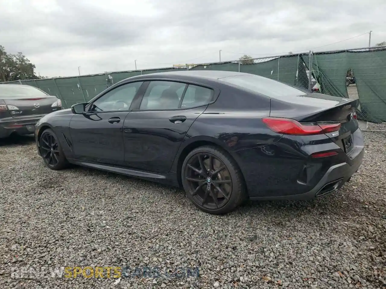 2 Photograph of a damaged car WBAGV8C00RCR84642 BMW M8 2024
