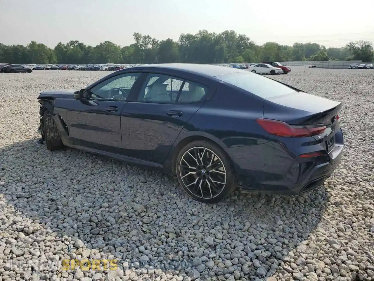 2 Photograph of a damaged car WBAGV8C03RCP08973 BMW M8 2024