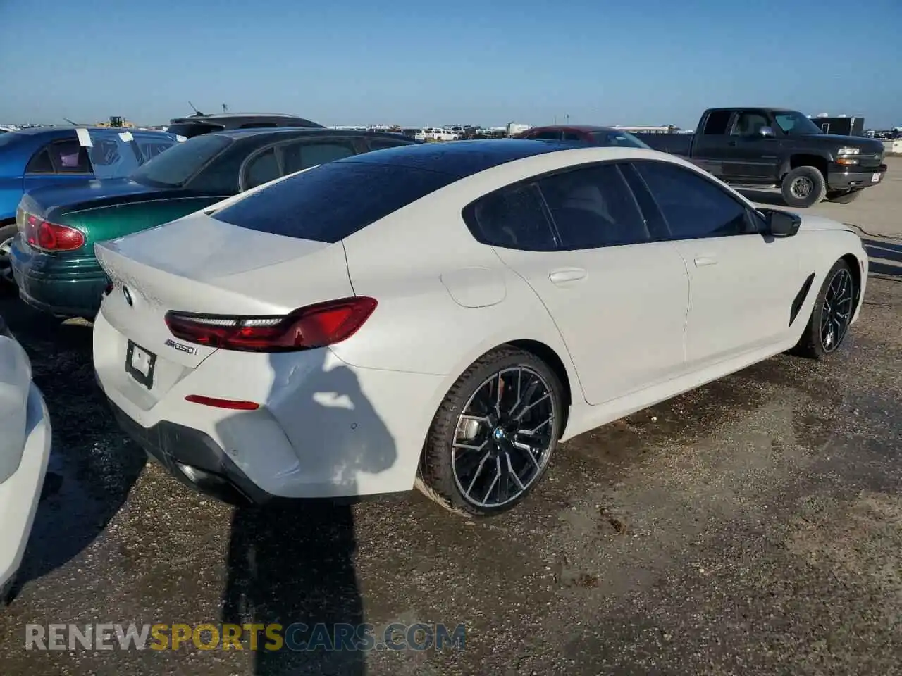 3 Photograph of a damaged car WBAGV8C06RCR92096 BMW M8 2024