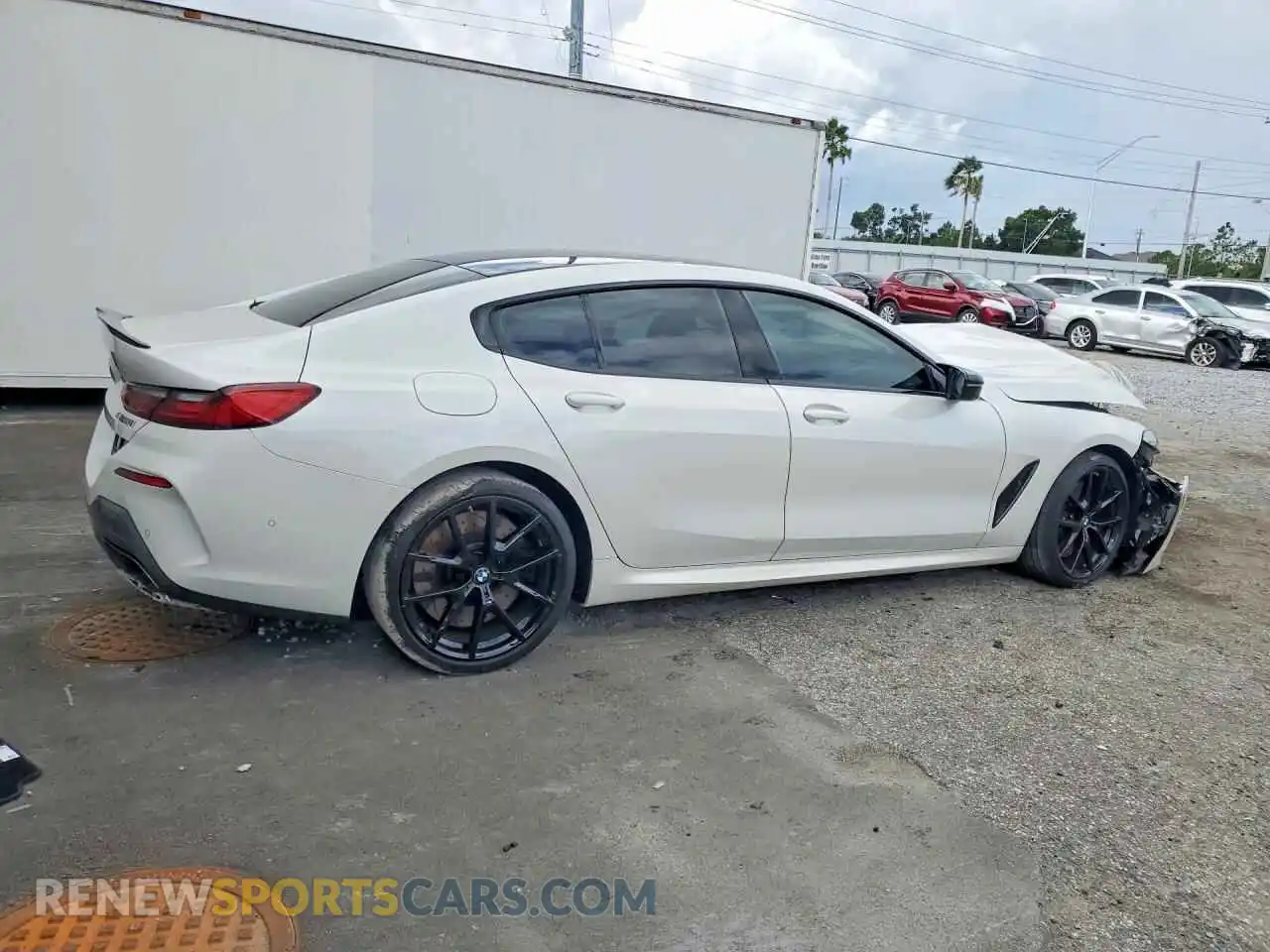 3 Photograph of a damaged car WBAGV8C07RCP11889 BMW M8 2024