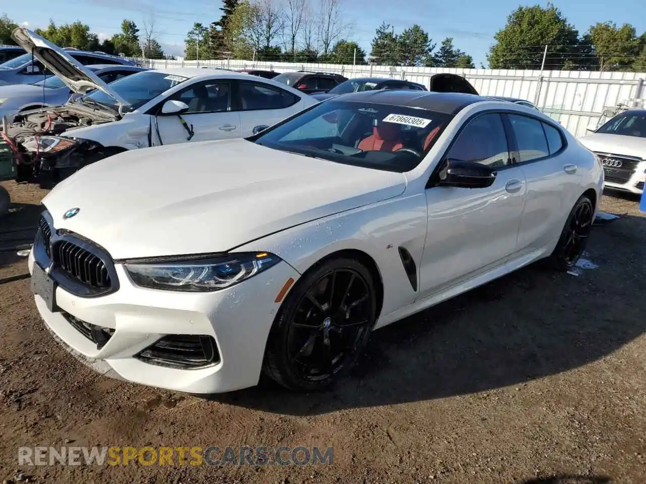 1 fotografías del automóvil dañado WBAGV8C09RCN94588 BMW M8 2024