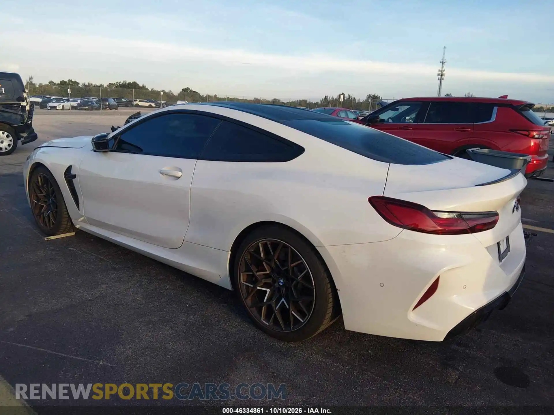 3 fotografías del automóvil dañado WBSAE0C03RCR29931 BMW M8 2024