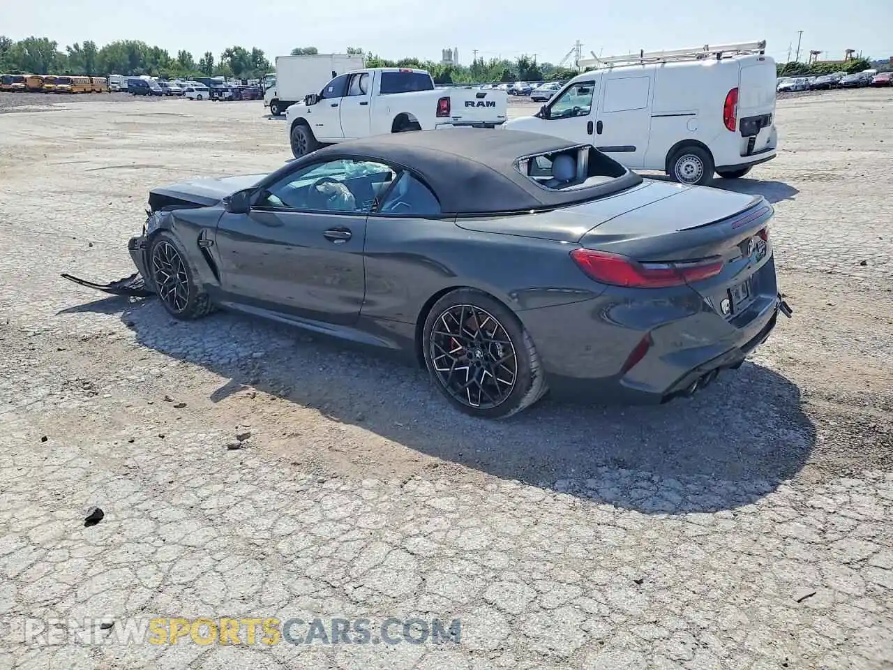 2 Photograph of a damaged car WBSDZ0C06RCN48091 BMW M8 2024