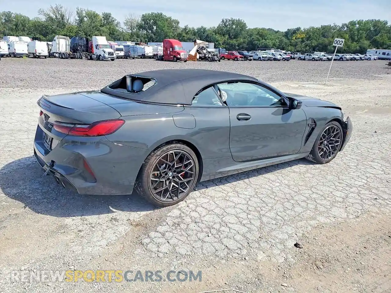 3 Photograph of a damaged car WBSDZ0C06RCN48091 BMW M8 2024