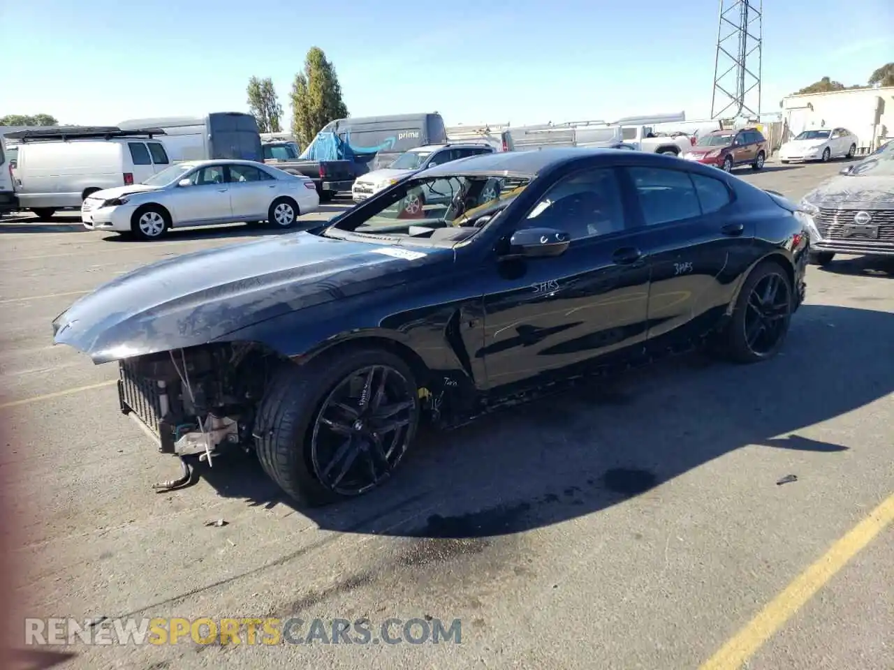 1 Photograph of a damaged car WBSGV0C08RCN01637 BMW M8 2024