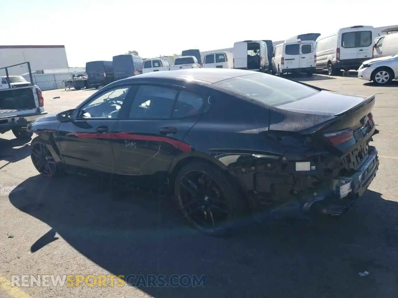 2 Photograph of a damaged car WBSGV0C08RCN01637 BMW M8 2024