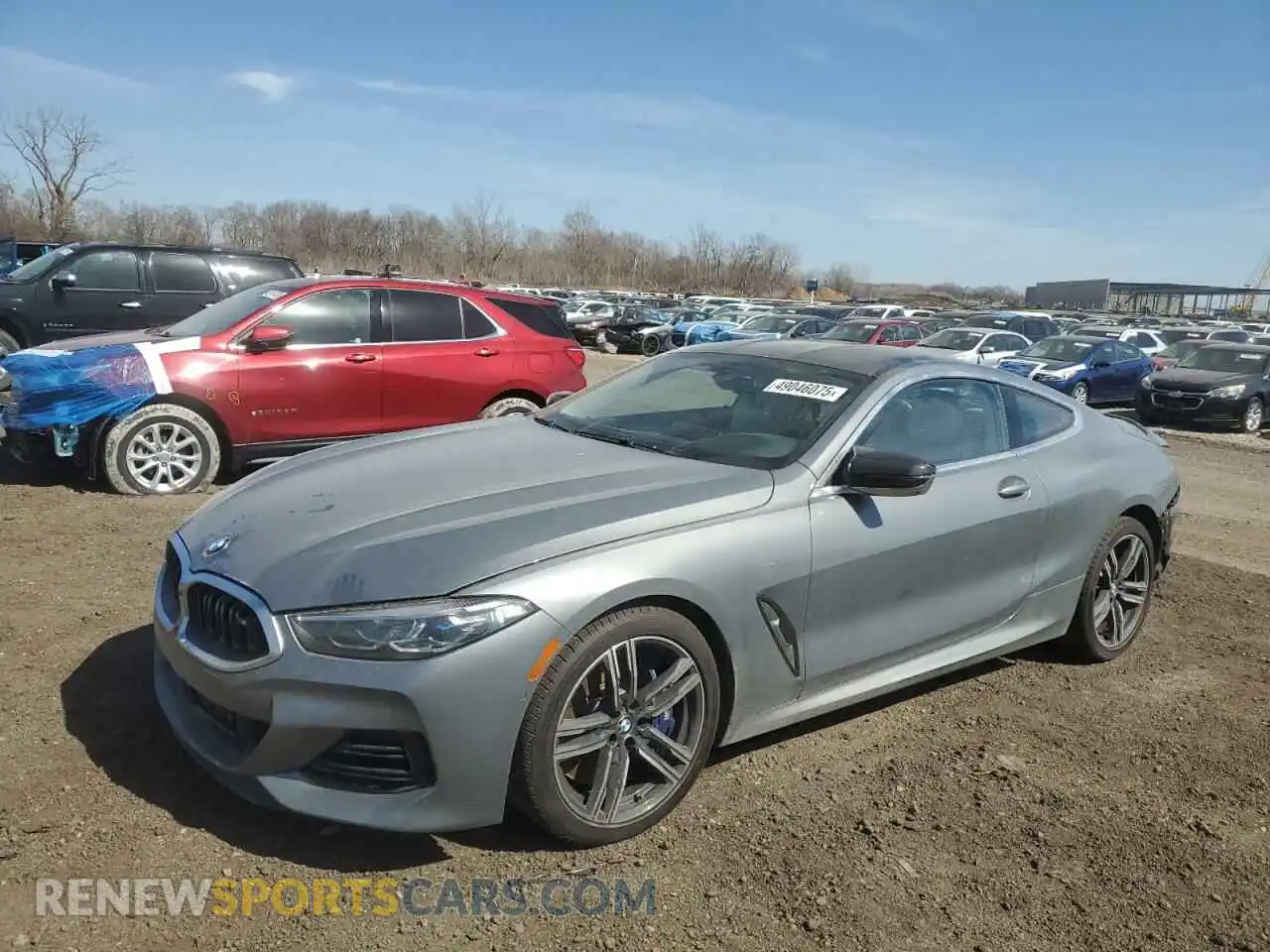 1 Photograph of a damaged car WBABC4C01SCU38950 BMW M8 2025