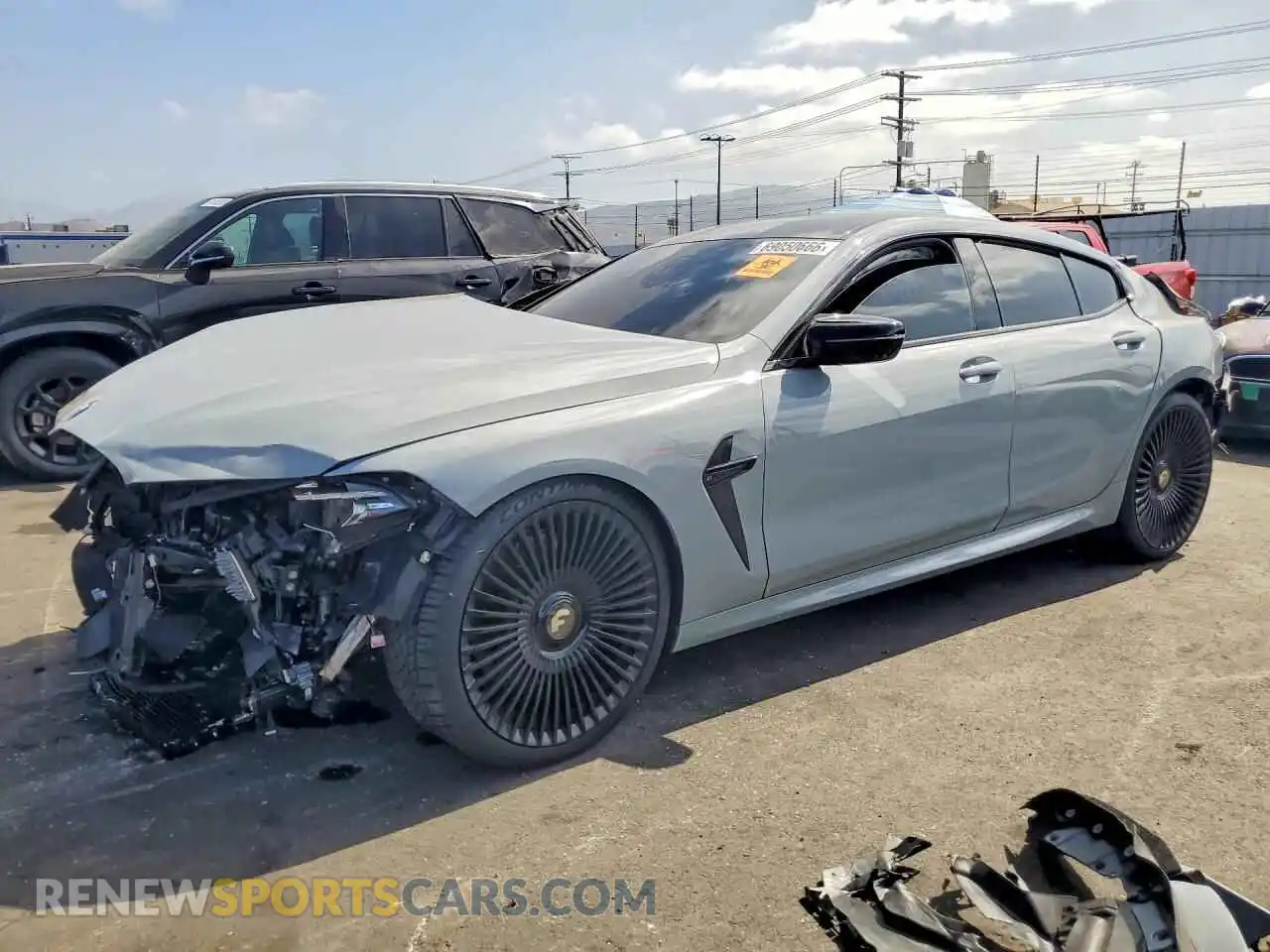 1 fotografías del automóvil dañado WBSGV0C02SCW17082 BMW M8 2025