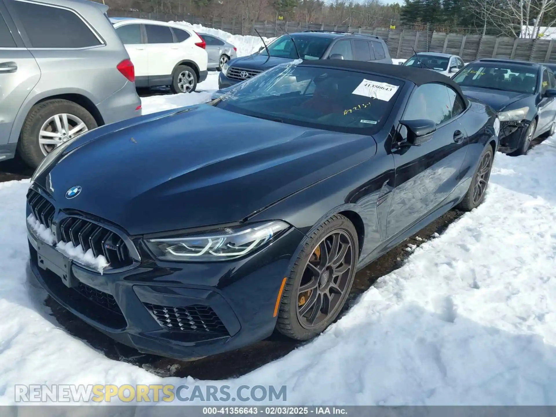 2 Photograph of a damaged car WBSDZ0C05RCN06074 BMW M8 CABRIOLET 2024