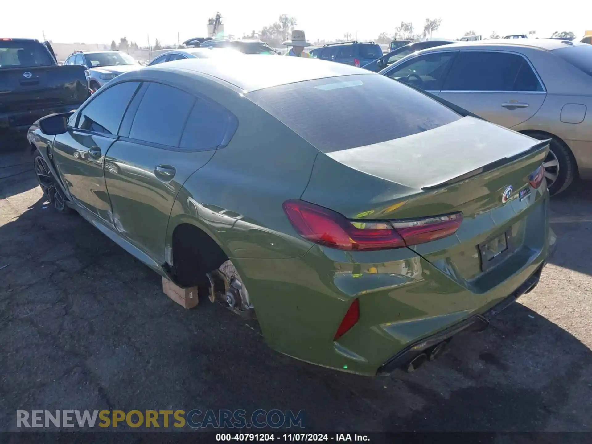 3 Photograph of a damaged car WBSGV0C01PCK50263 BMW M8 GRAN COUPE 2023