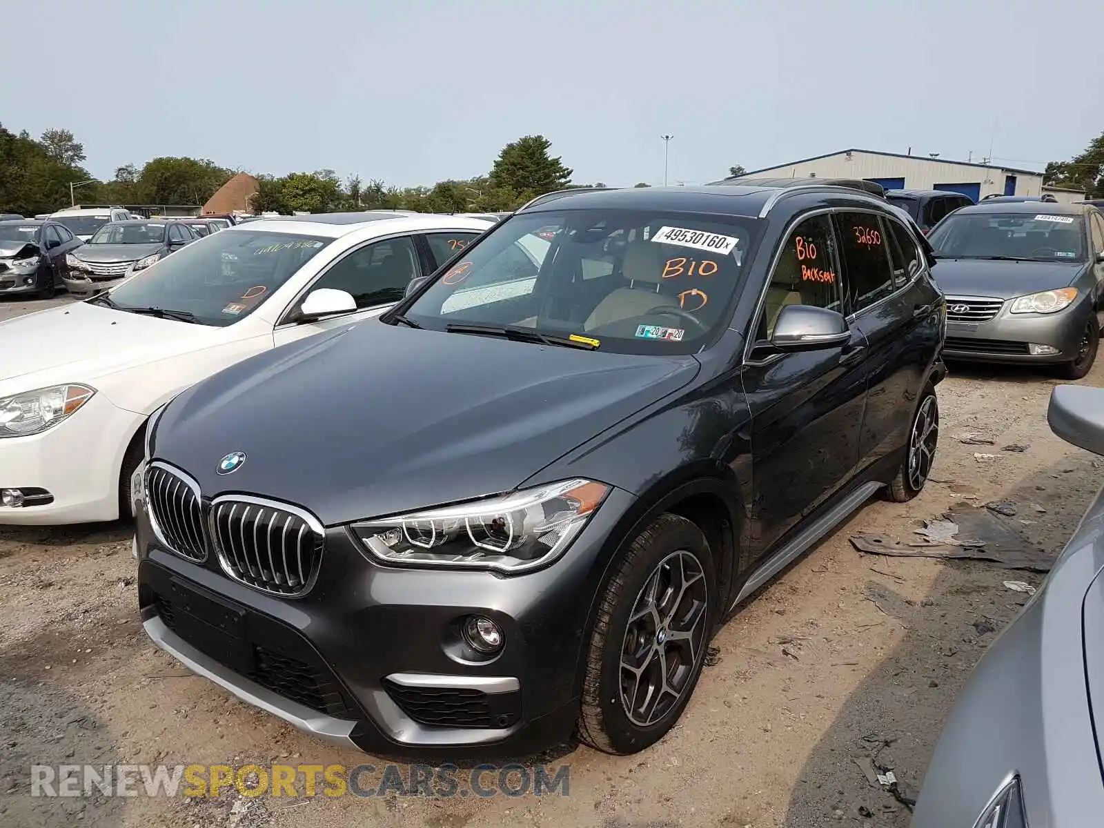 2 Photograph of a damaged car WBXHT3C50K5L37795 BMW X1 2019