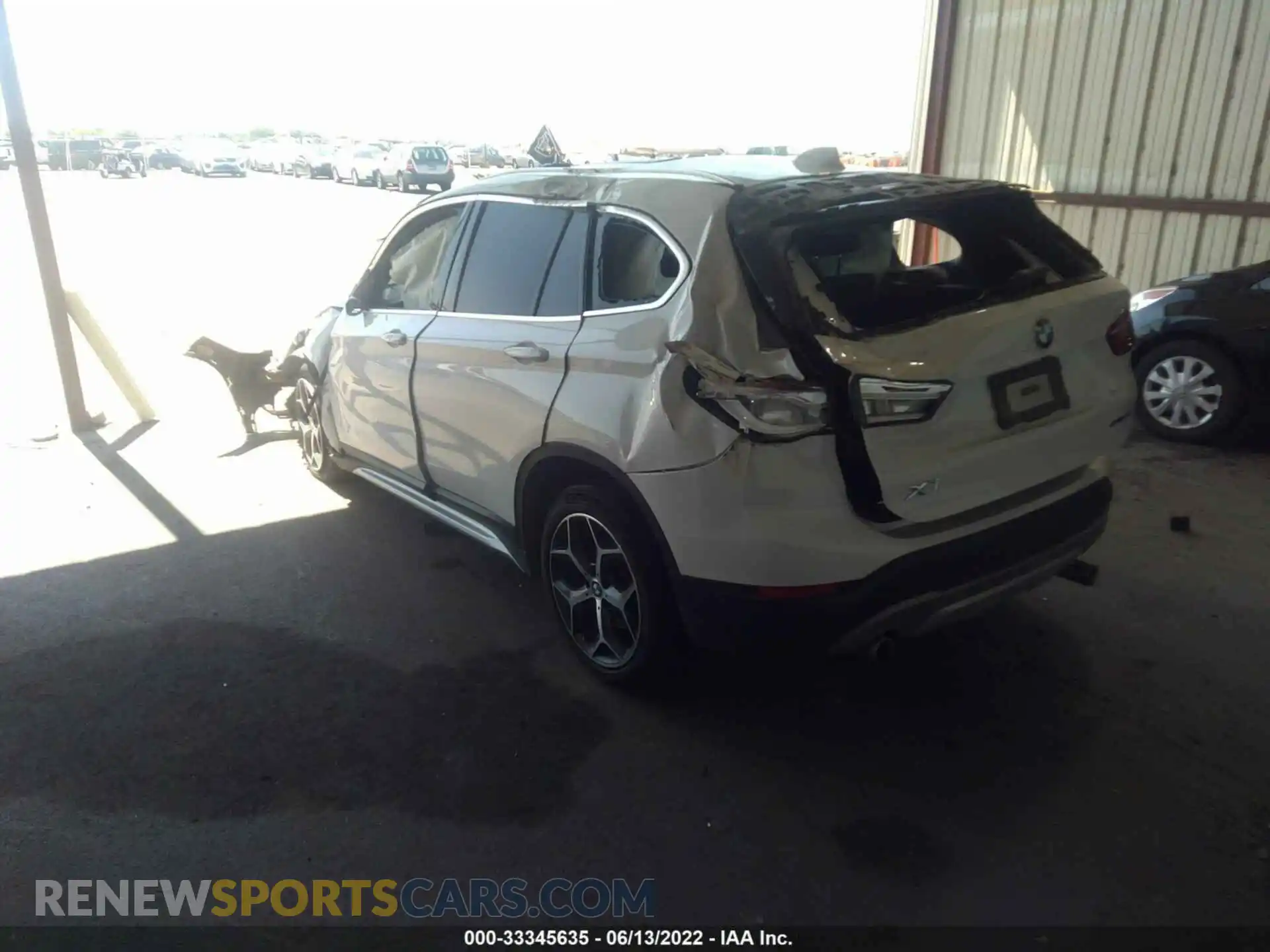 3 Photograph of a damaged car WBXHT3C50K5L89282 BMW X1 2019