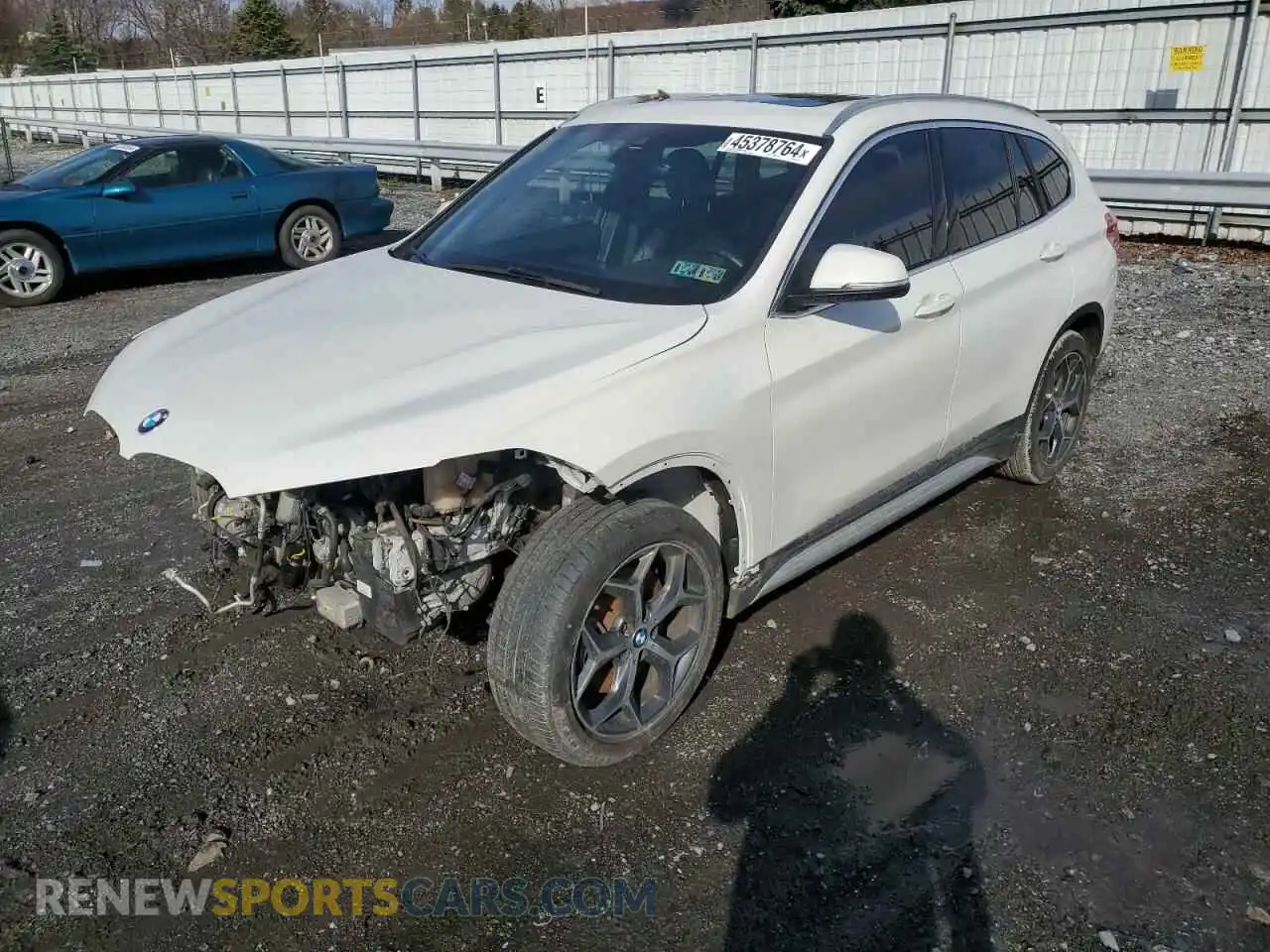 1 fotografías del automóvil dañado WBXHT3C51K3H35841 BMW X1 2019