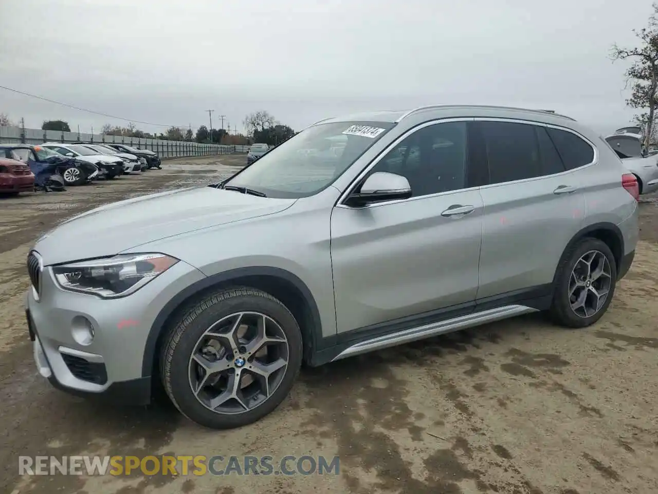 1 Photograph of a damaged car WBXHT3C52K3H33936 BMW X1 2019
