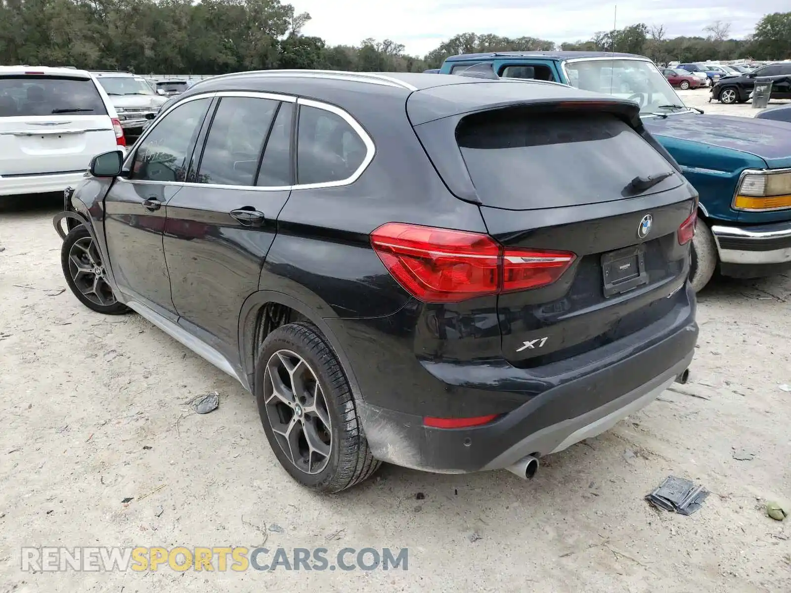 3 Photograph of a damaged car WBXHT3C52K3H36691 BMW X1 2019