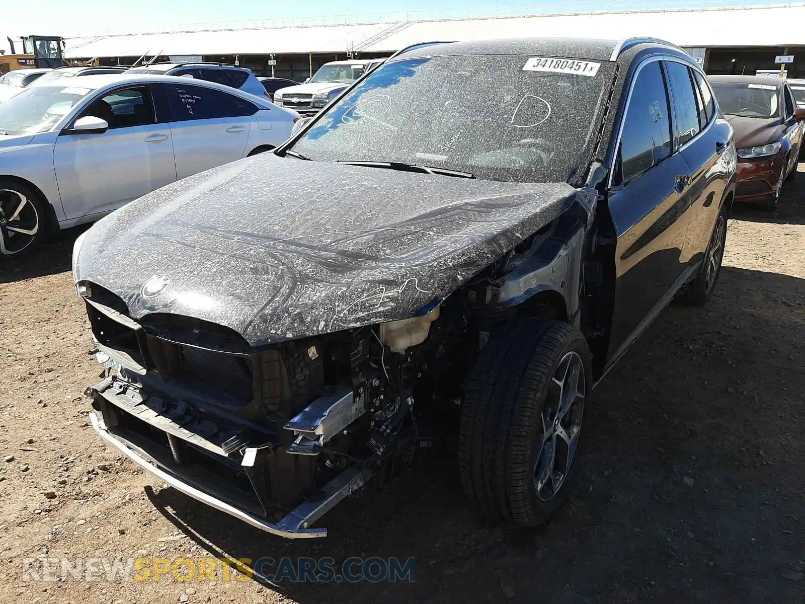 2 Photograph of a damaged car WBXHT3C52K5L35823 BMW X1 2019