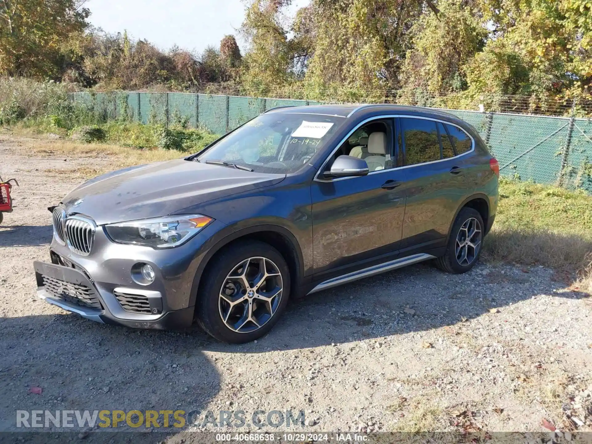 2 Photograph of a damaged car WBXHT3C52K5L36955 BMW X1 2019