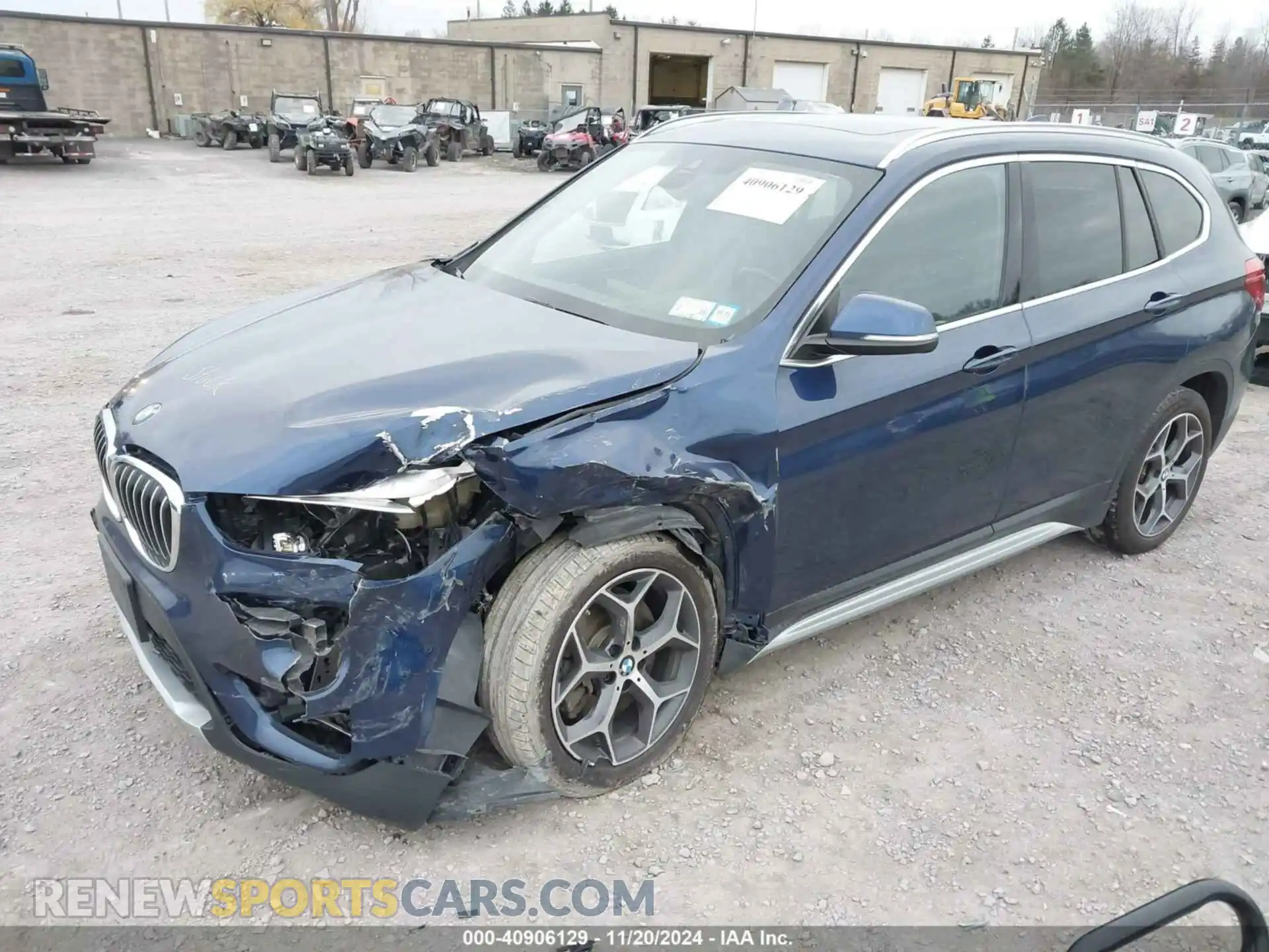 2 Photograph of a damaged car WBXHT3C53K3H35498 BMW X1 2019
