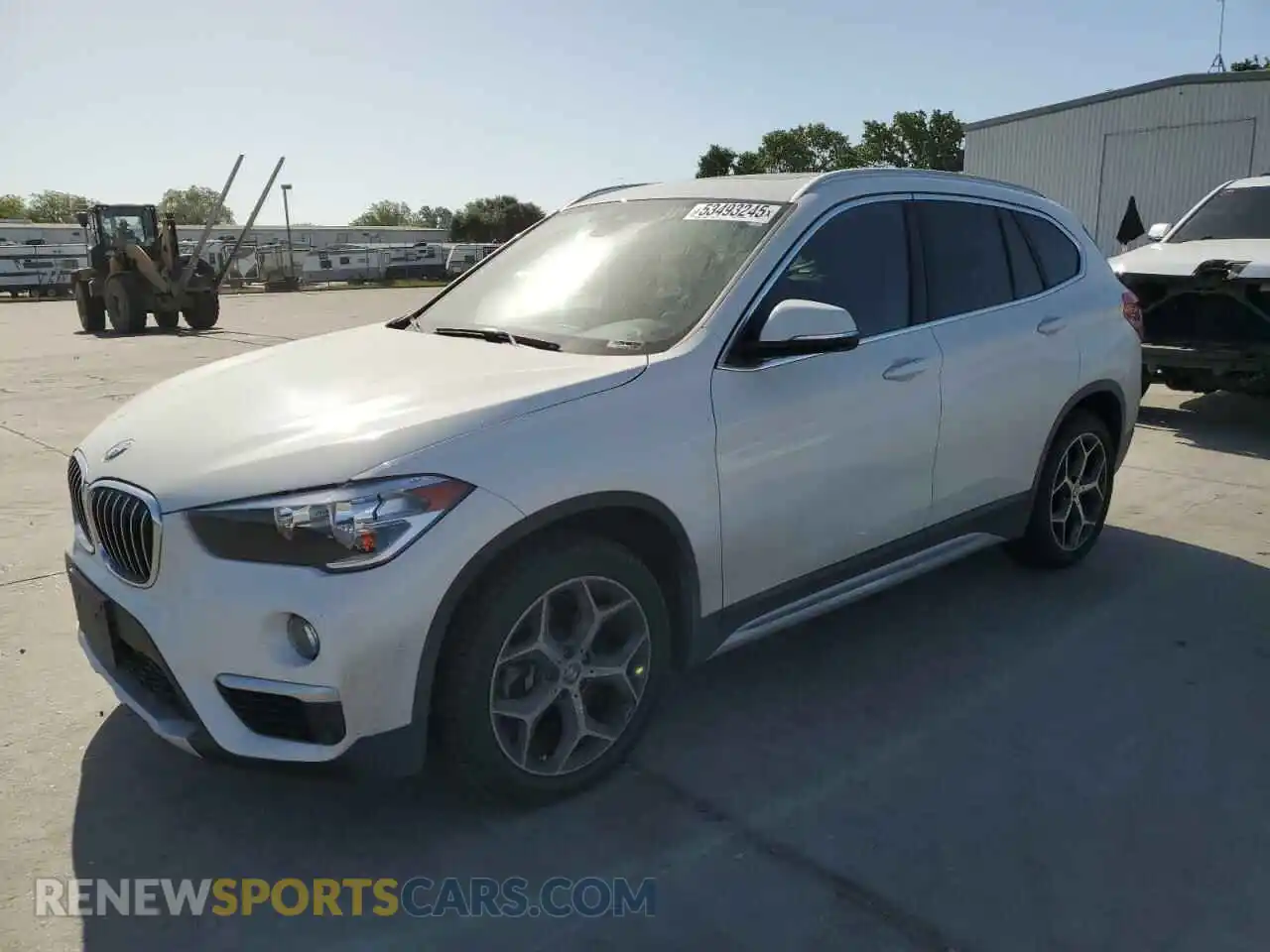 1 Photograph of a damaged car WBXHT3C53K5L35670 BMW X1 2019