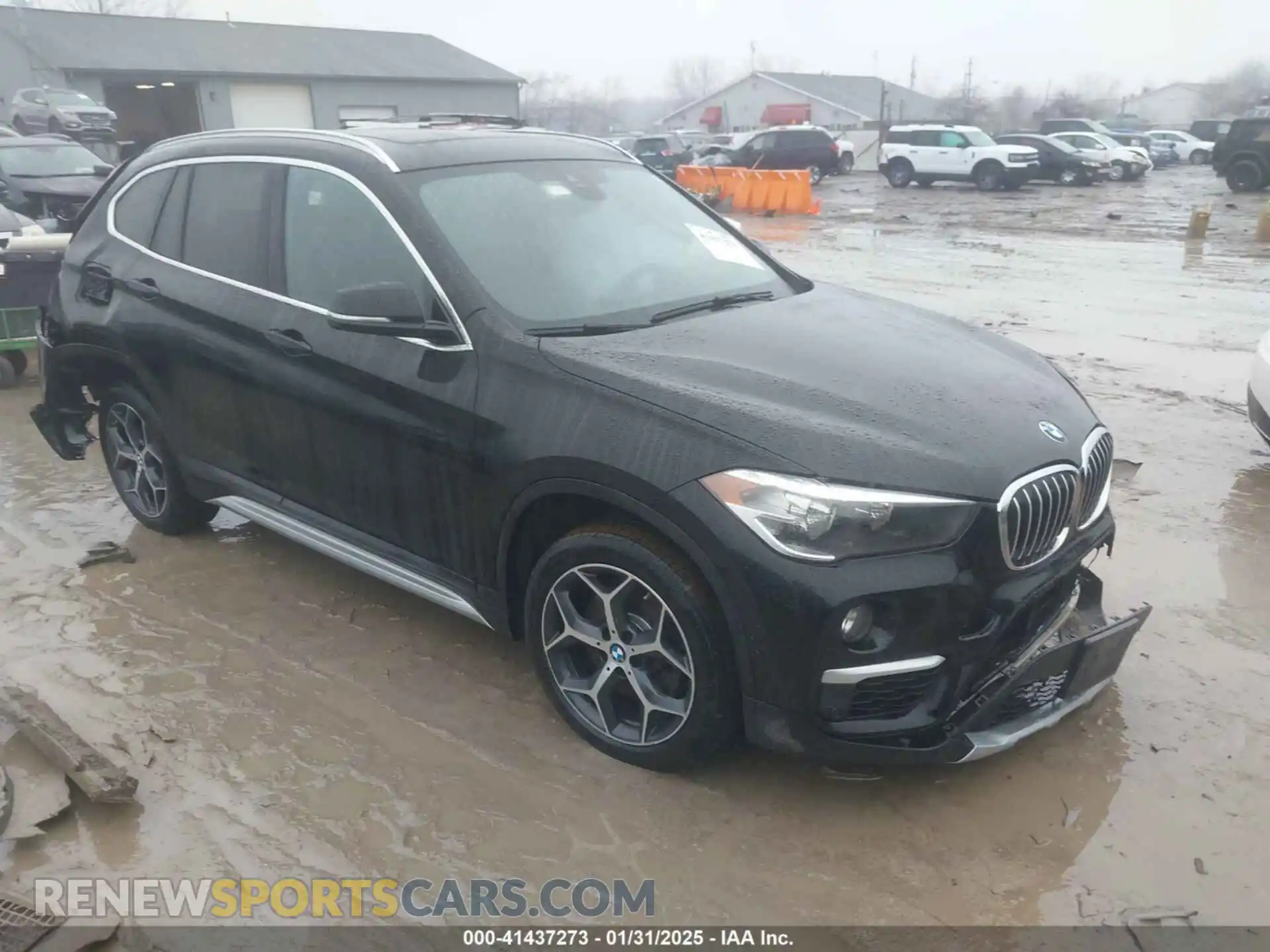 1 Photograph of a damaged car WBXHT3C53K5L36477 BMW X1 2019