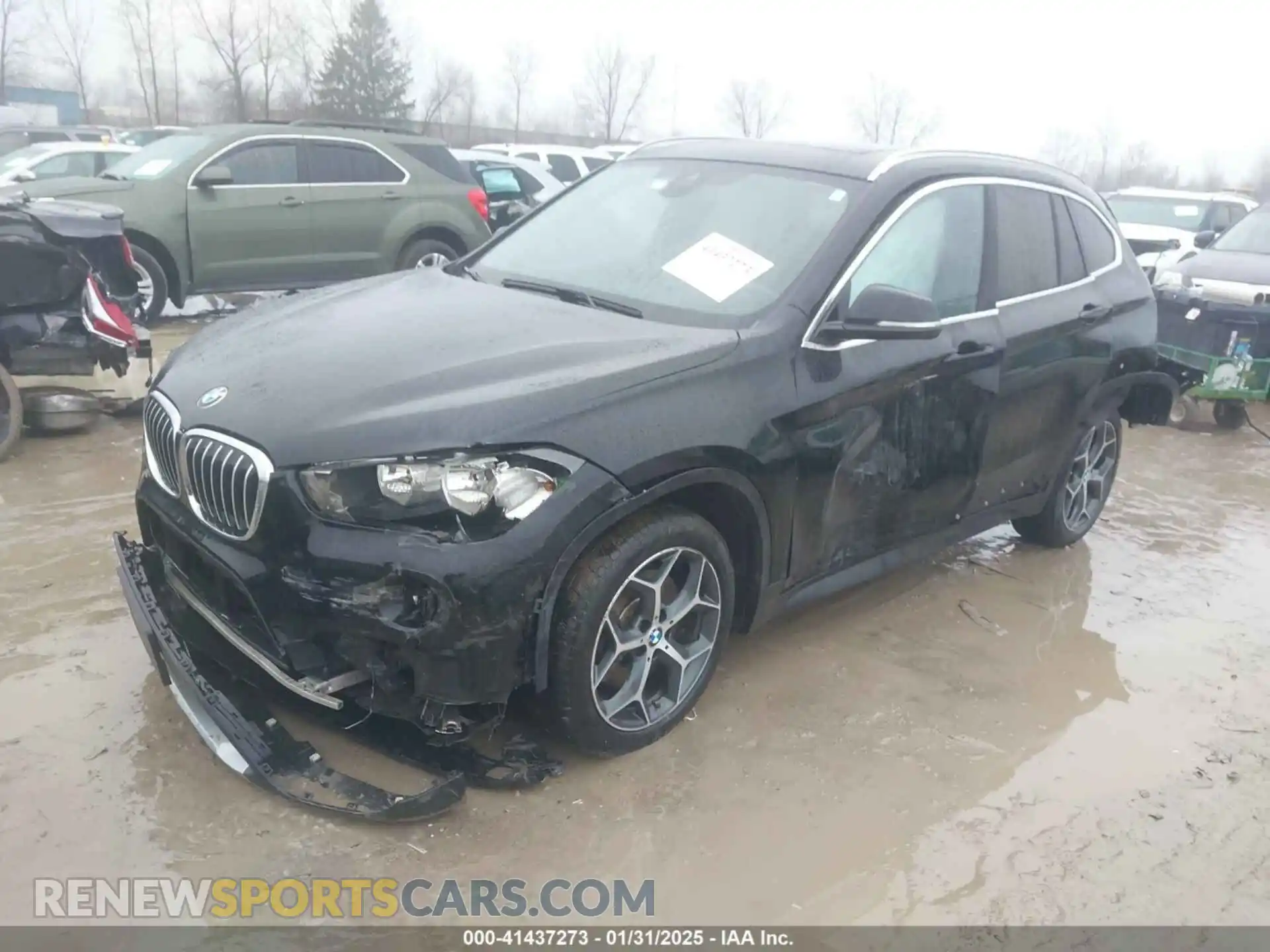 2 Photograph of a damaged car WBXHT3C53K5L36477 BMW X1 2019