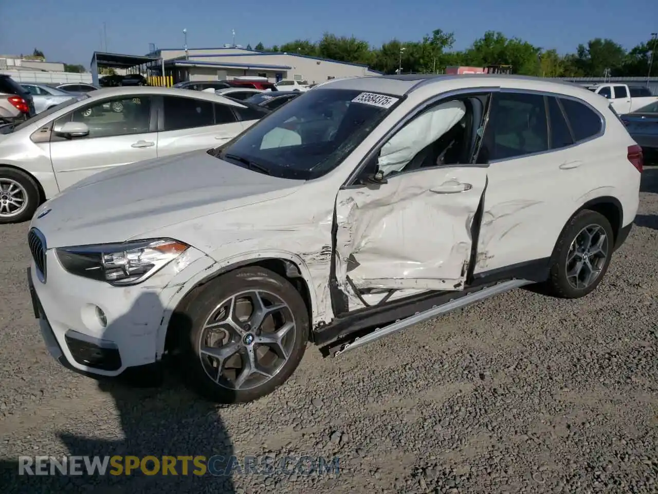 1 Photograph of a damaged car WBXHT3C53K5L38424 BMW X1 2019