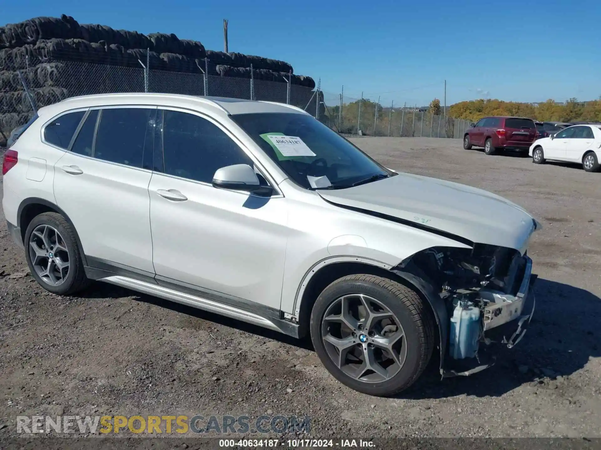 1 Photograph of a damaged car WBXHT3C53K5L89891 BMW X1 2019