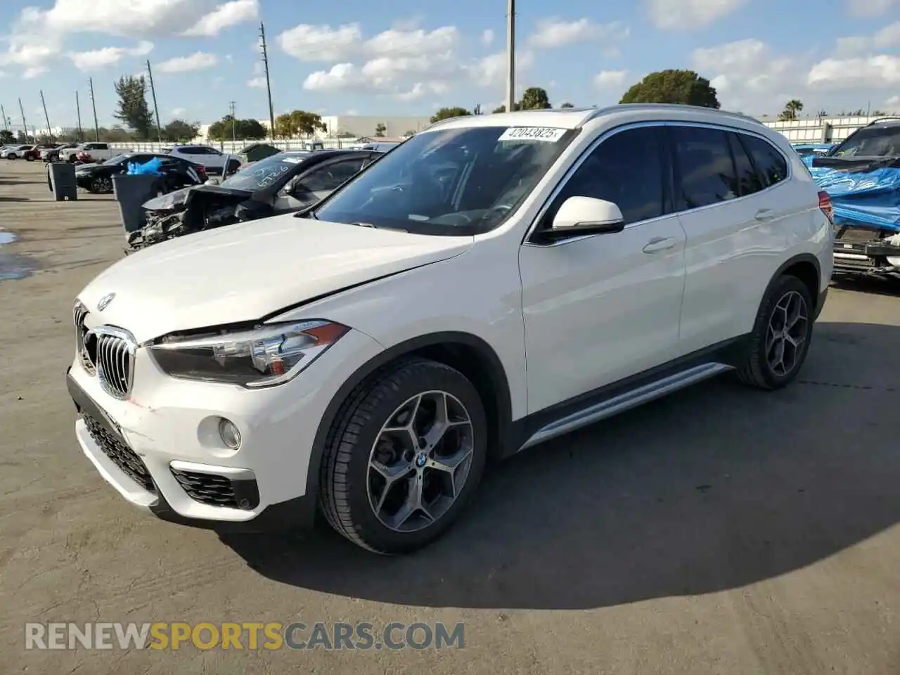 1 Photograph of a damaged car WBXHT3C53K5L91155 BMW X1 2019