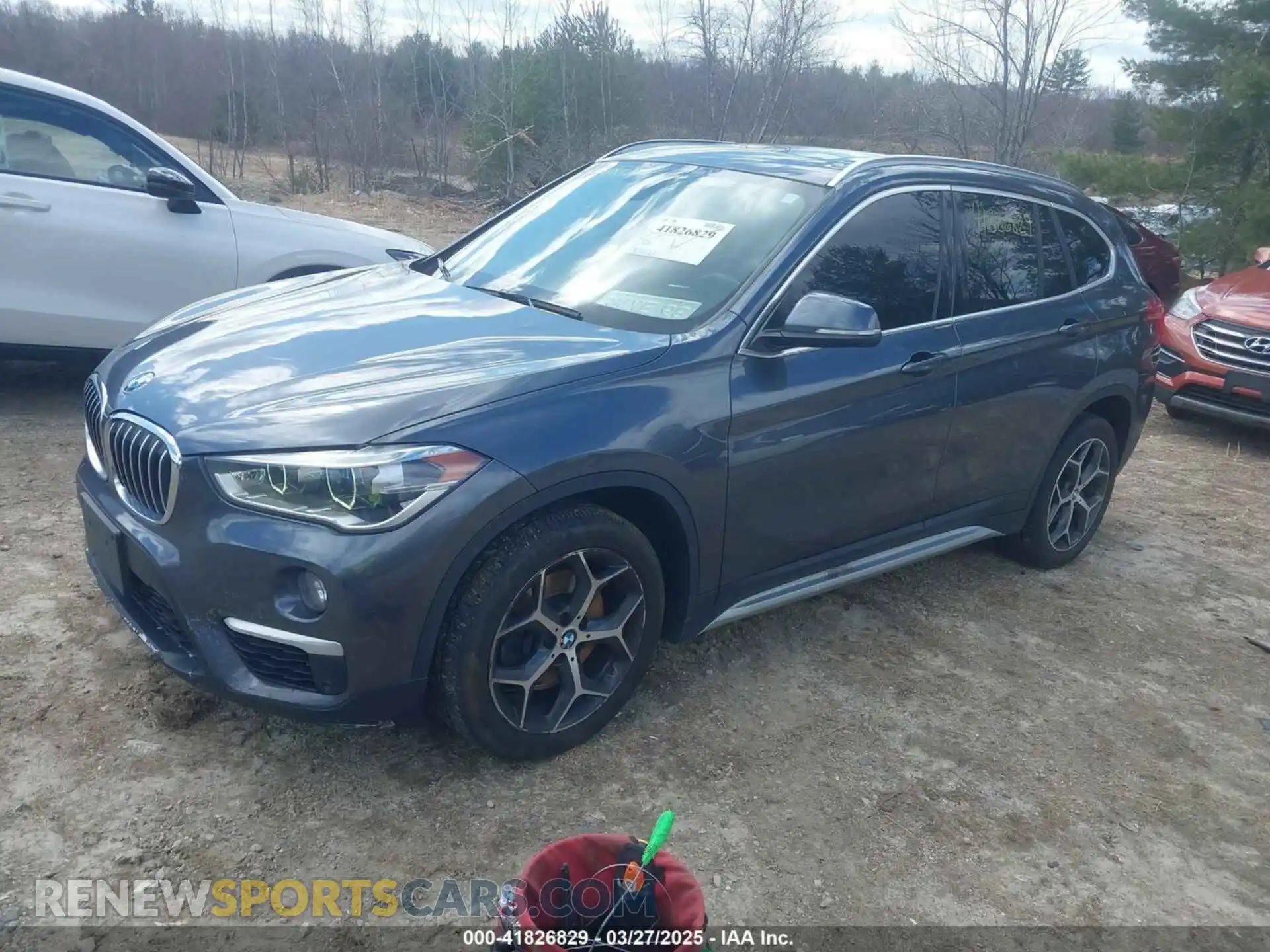 2 Photograph of a damaged car WBXHT3C54K5L35760 BMW X1 2019