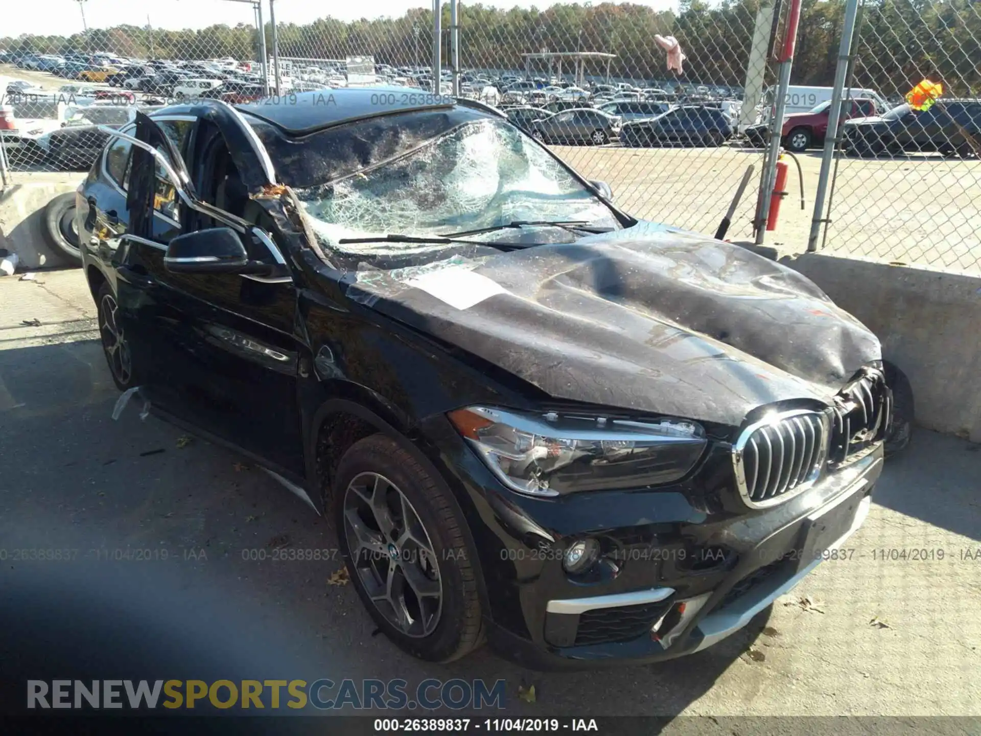 1 Photograph of a damaged car WBXHT3C55K3H36751 BMW X1 2019