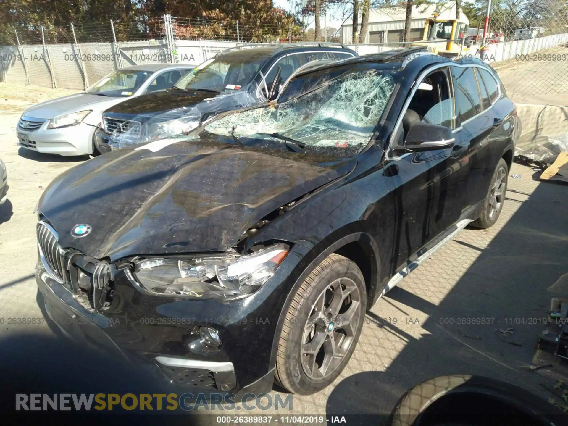 2 Photograph of a damaged car WBXHT3C55K3H36751 BMW X1 2019