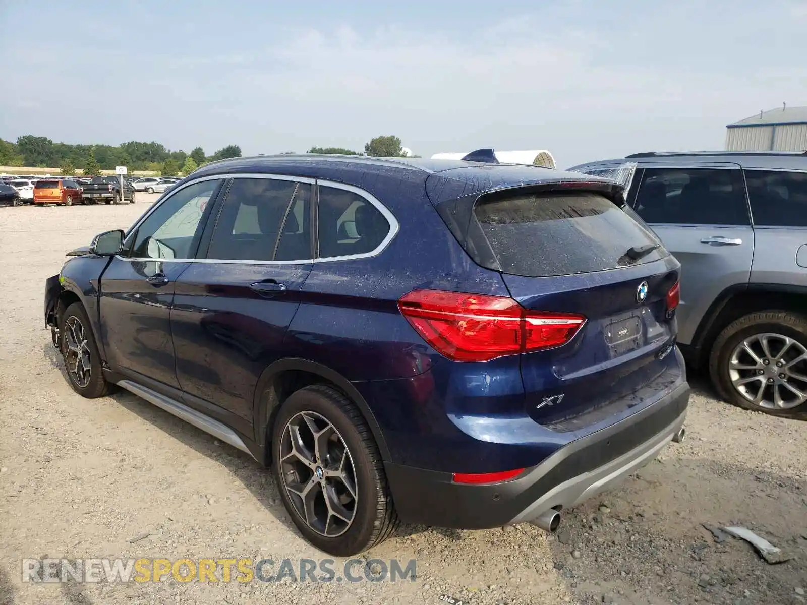 3 Photograph of a damaged car WBXHT3C55K5L37162 BMW X1 2019