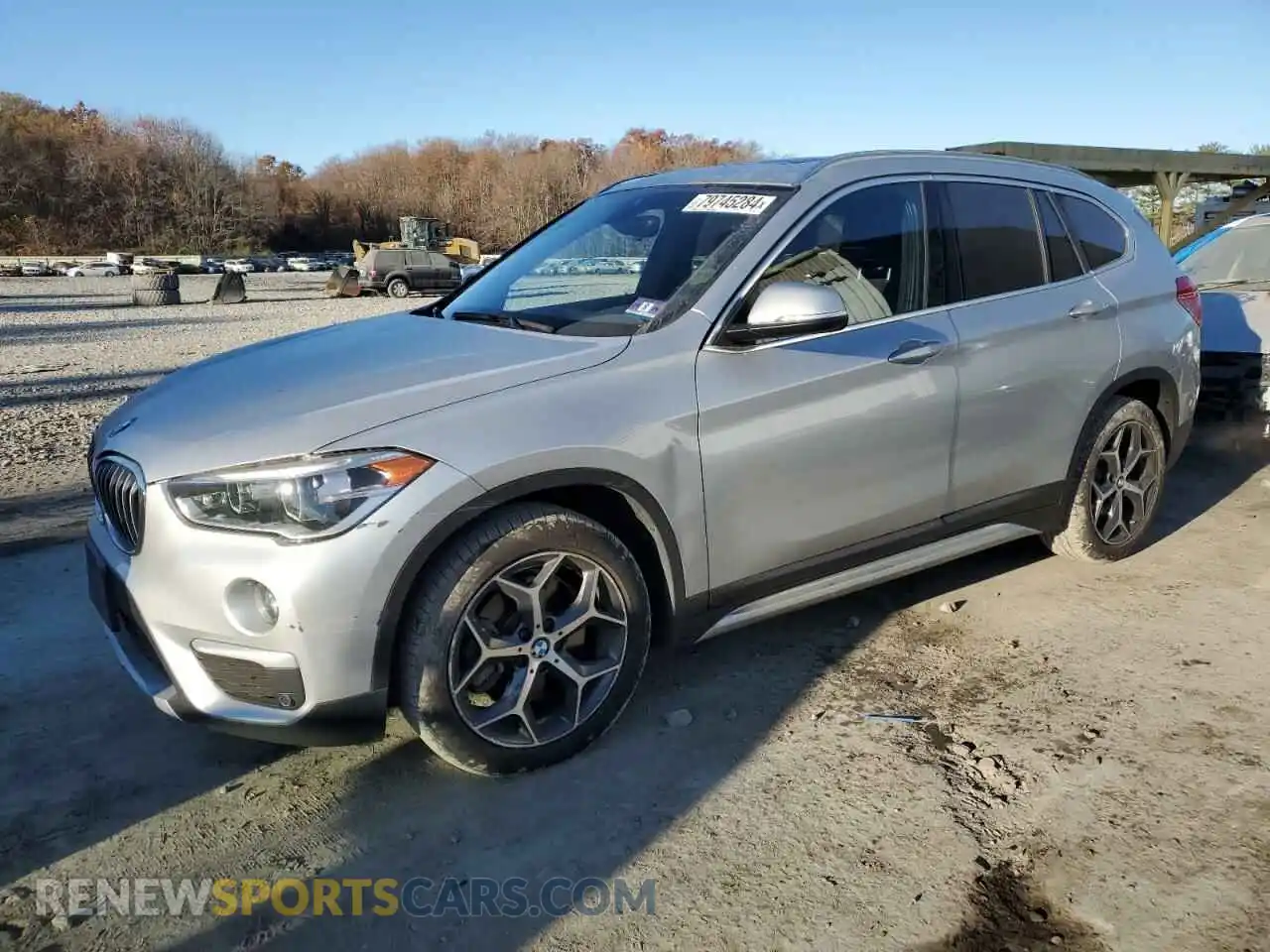 1 Photograph of a damaged car WBXHT3C55K5L89293 BMW X1 2019