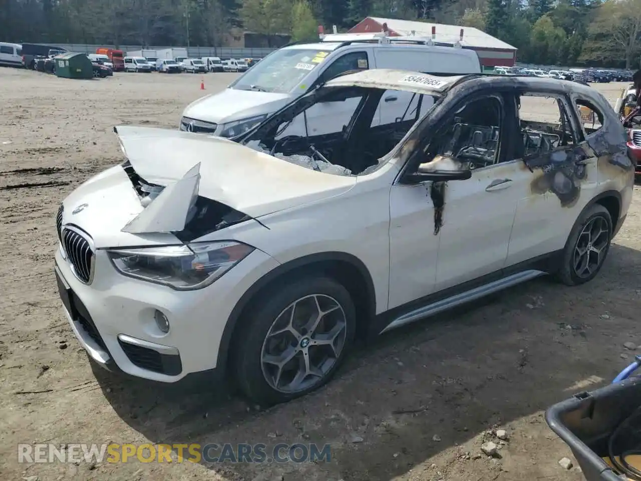 1 Photograph of a damaged car WBXHT3C55K5L89892 BMW X1 2019