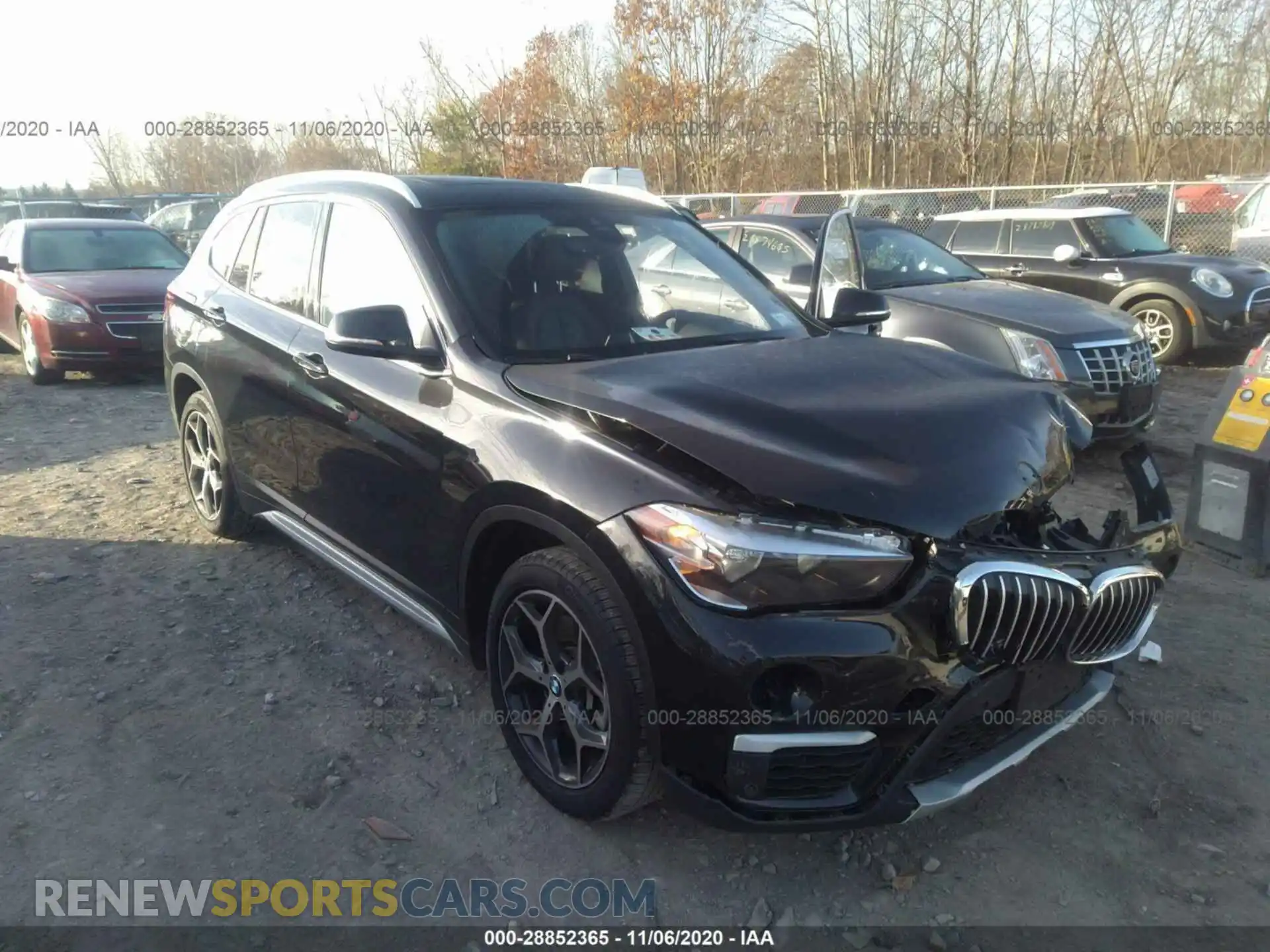 1 Photograph of a damaged car WBXHT3C56K5L90047 BMW X1 2019