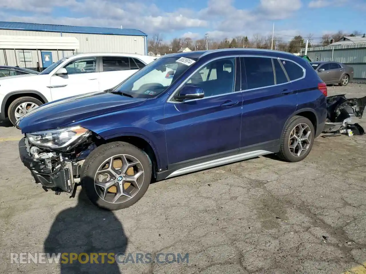 1 Photograph of a damaged car WBXHT3C56K5L90971 BMW X1 2019