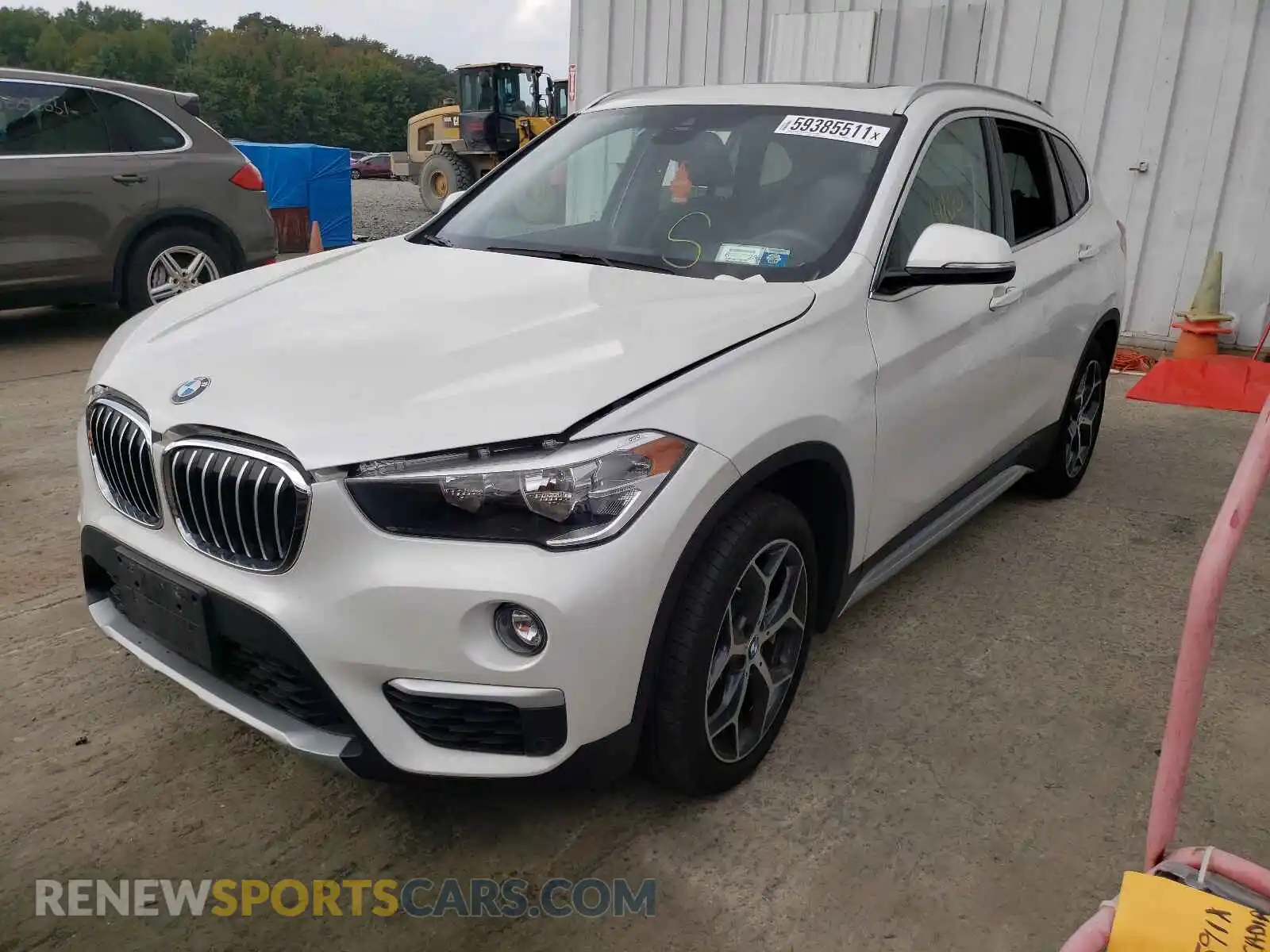 2 Фотография поврежденного автомобиля WBXHT3C57K3H35391 BMW X1 2019