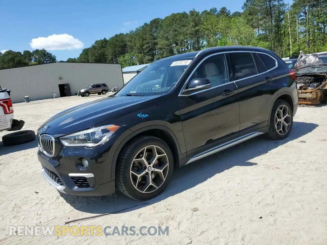 1 Photograph of a damaged car WBXHT3C57K3H36363 BMW X1 2019