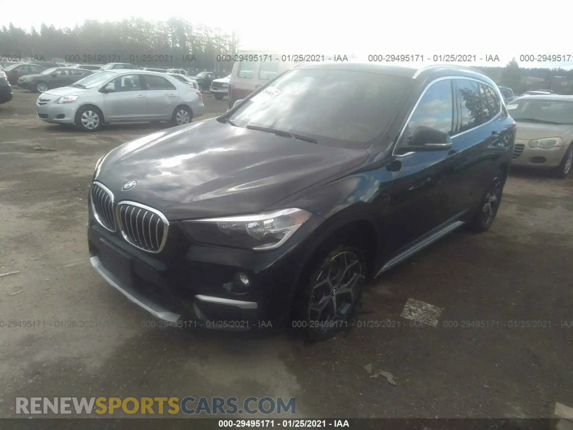 2 Photograph of a damaged car WBXHT3C57K5L89411 BMW X1 2019