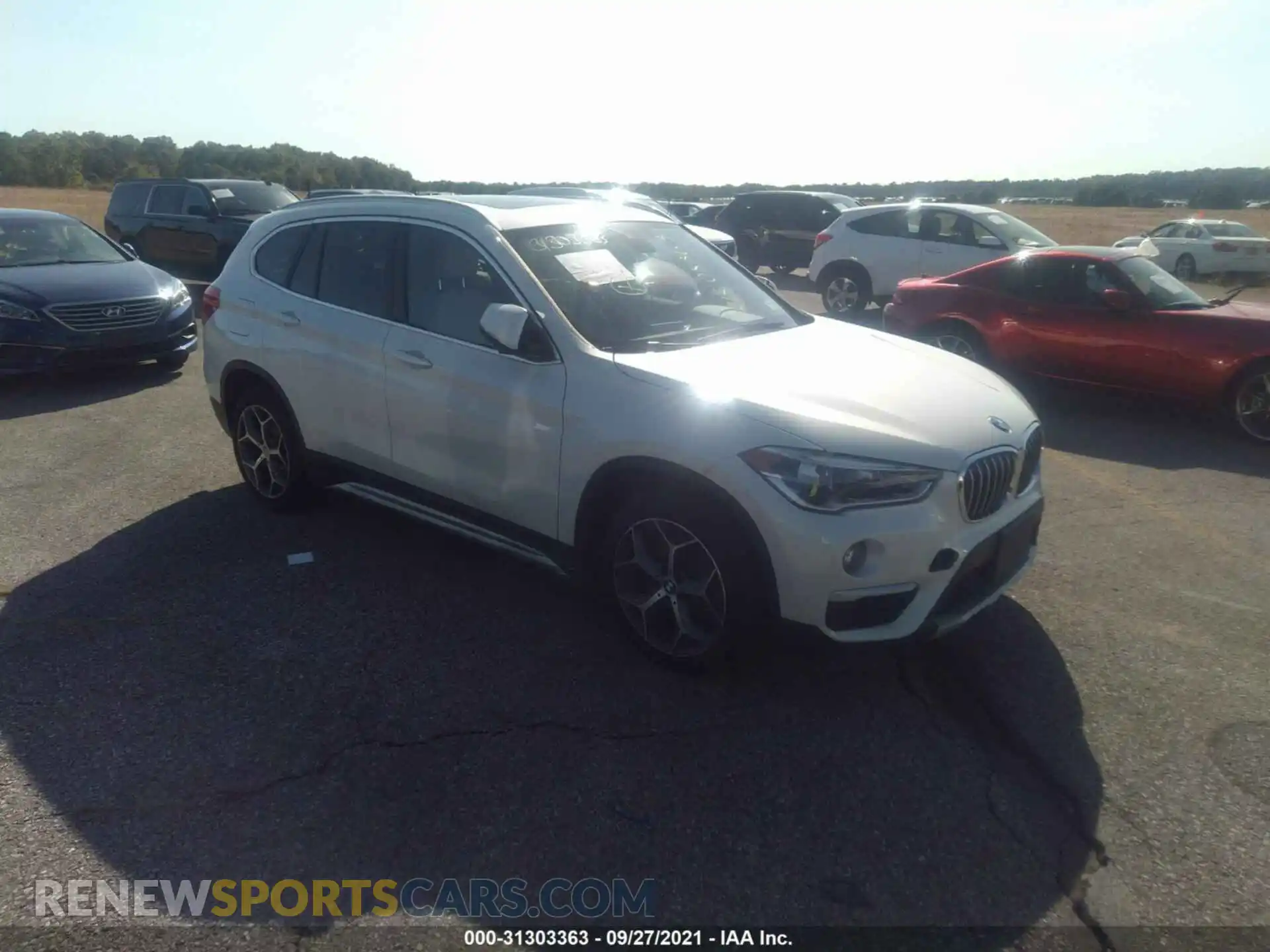 1 Photograph of a damaged car WBXHT3C57K5L91580 BMW X1 2019