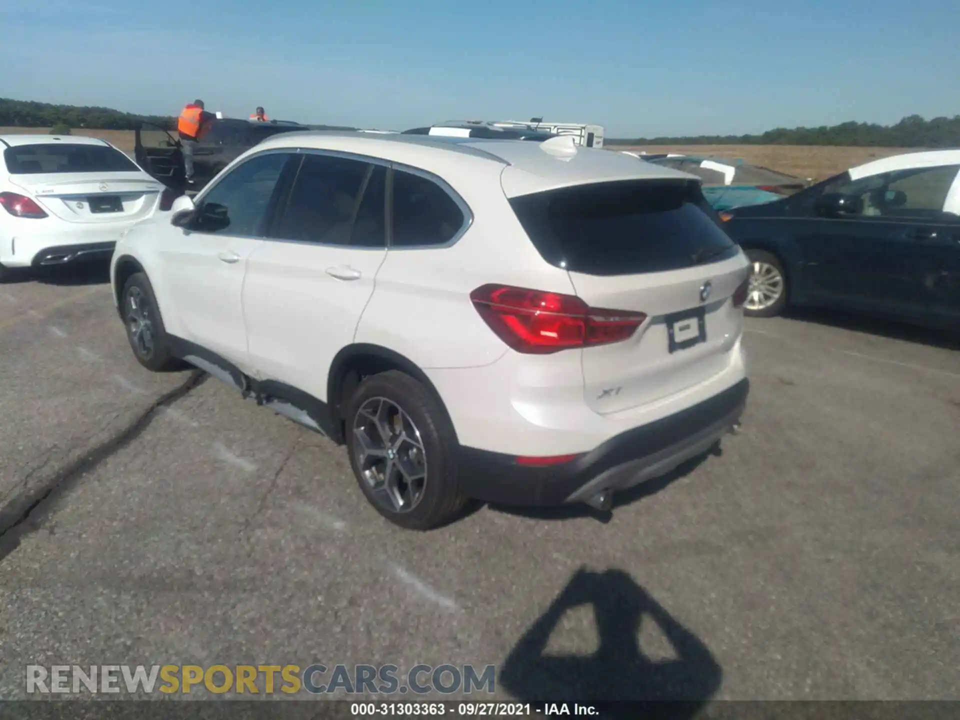 3 Photograph of a damaged car WBXHT3C57K5L91580 BMW X1 2019