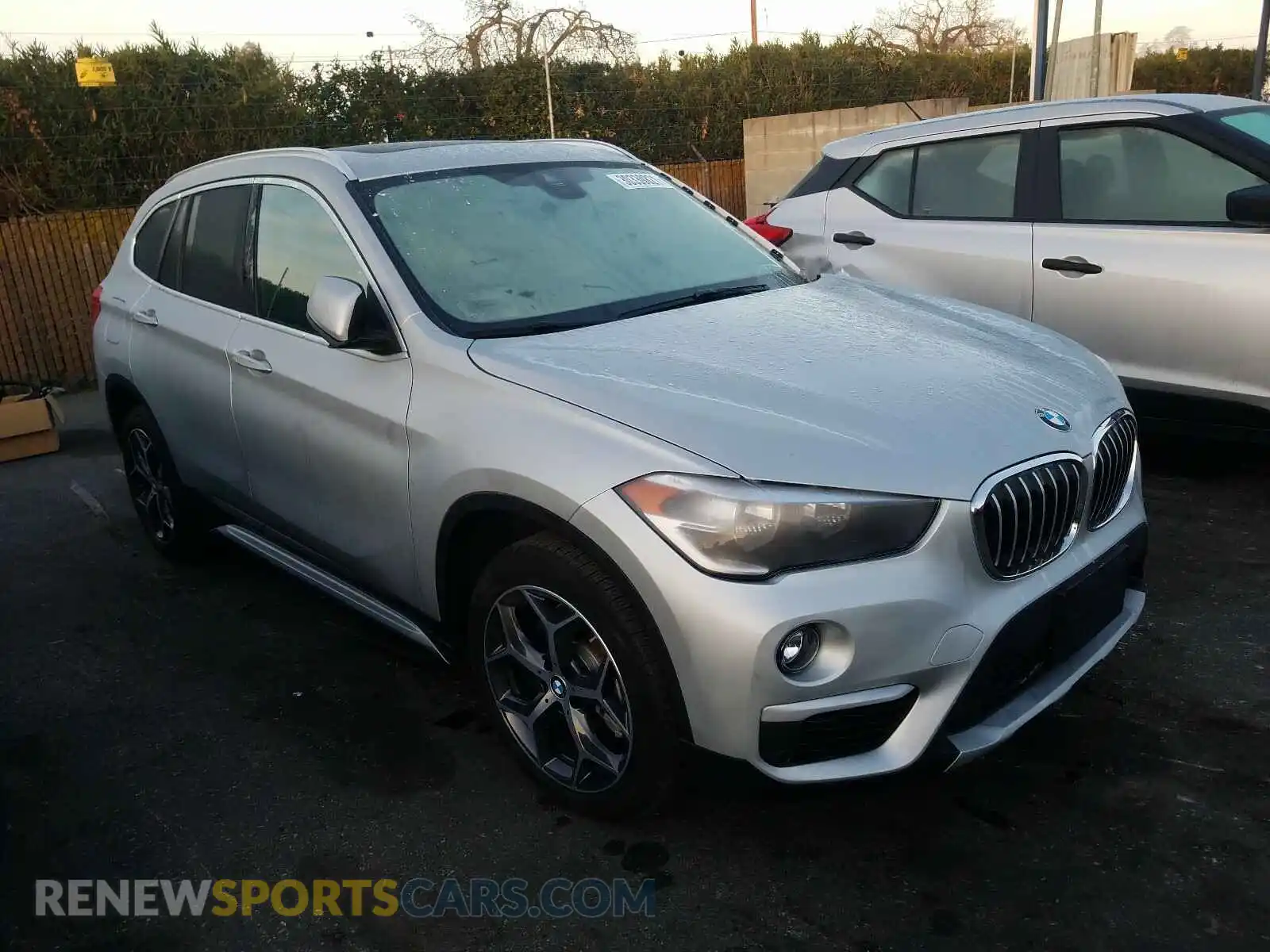 1 Photograph of a damaged car WBXHT3C58K3H34203 BMW X1 2019