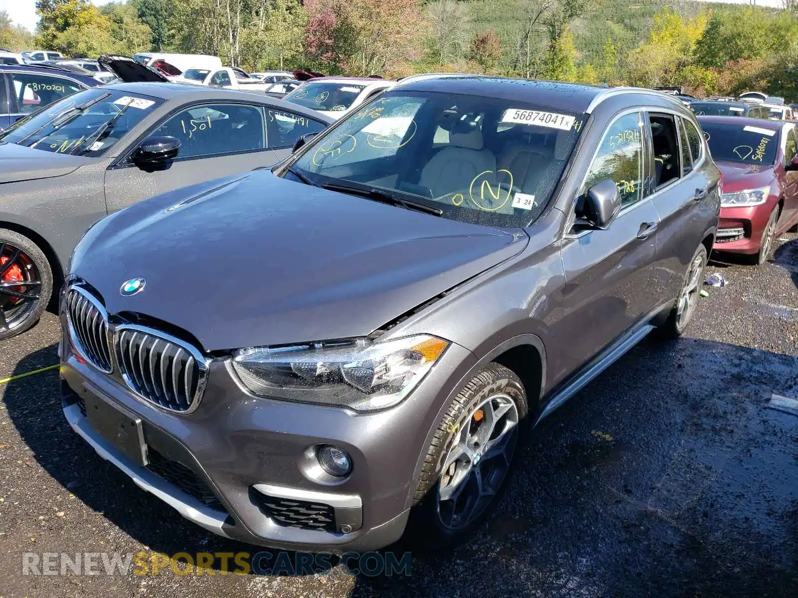 2 Photograph of a damaged car WBXHT3C58K5L35762 BMW X1 2019