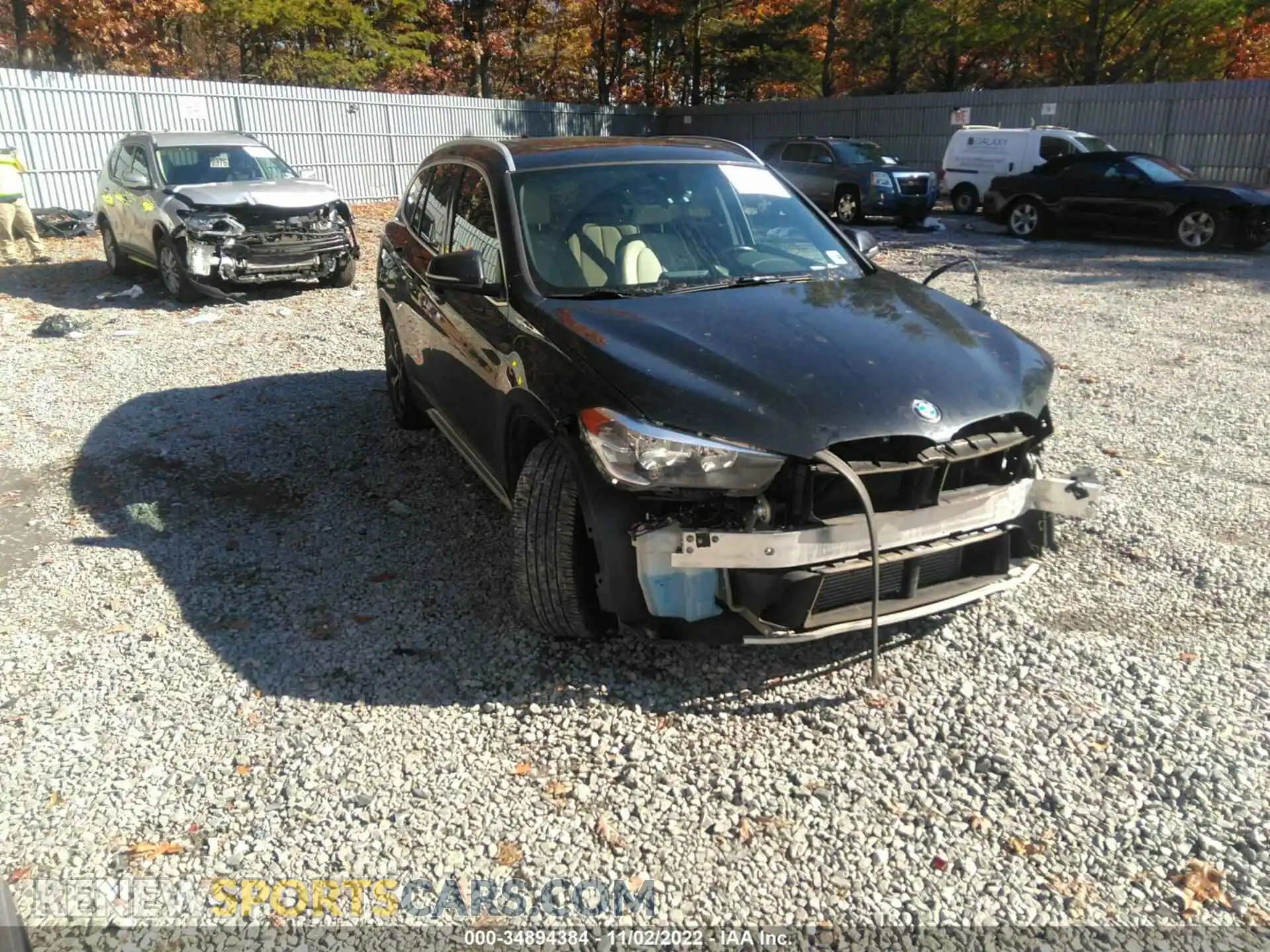 1 Photograph of a damaged car WBXHT3C58K5L97971 BMW X1 2019