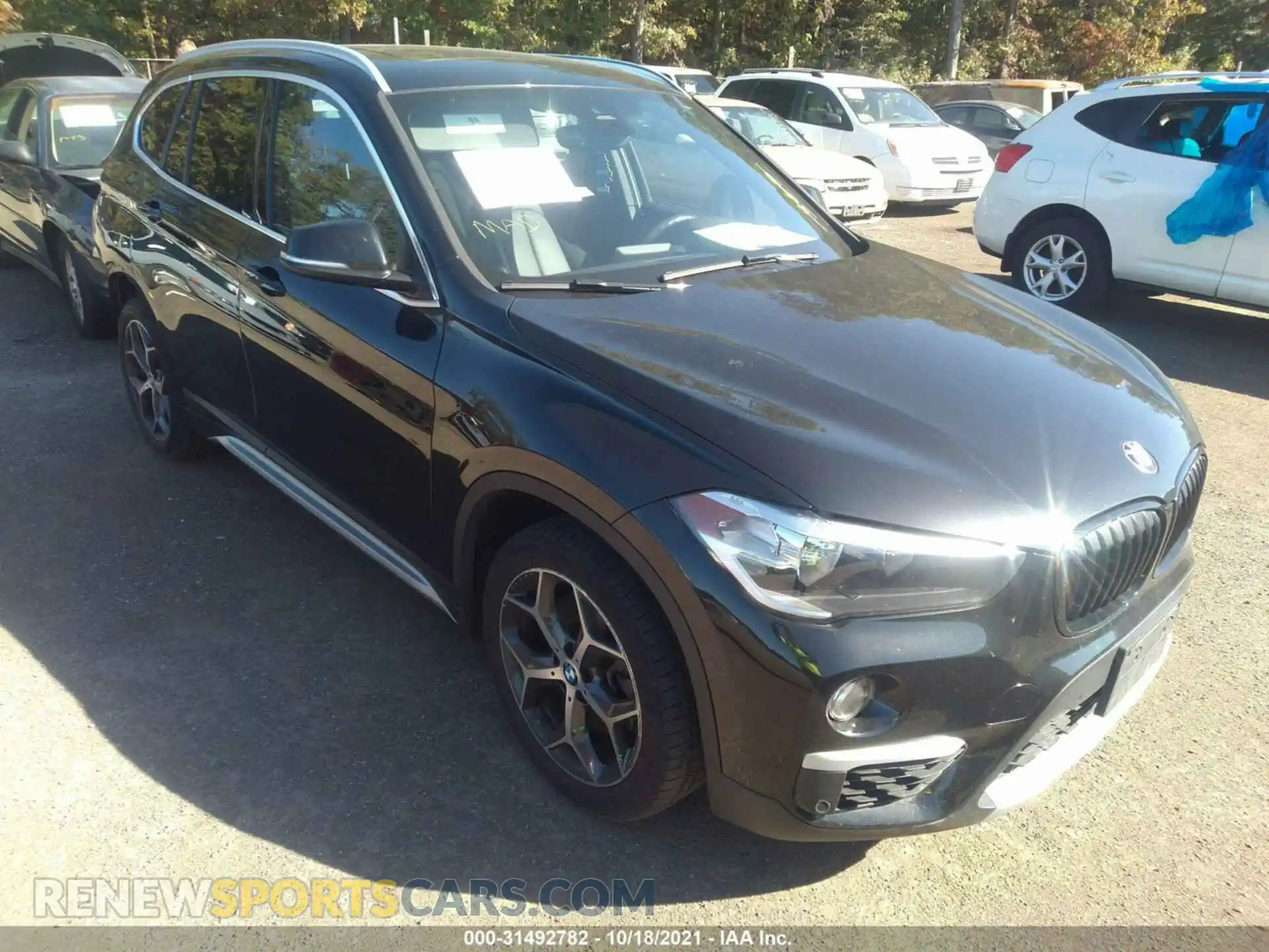 1 Photograph of a damaged car WBXHT3C59K5L36838 BMW X1 2019