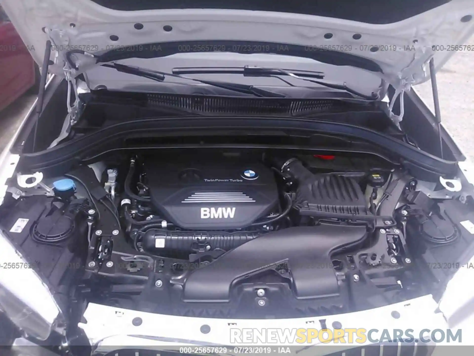 10 Photograph of a damaged car WBXHT3C59K5L37259 BMW X1 2019